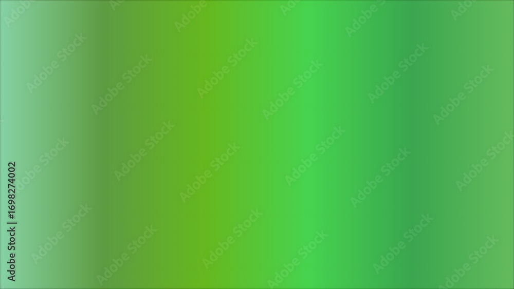 Aufkleber smooth green gradient background for digital art and design projects with vibrant tones and subtle t