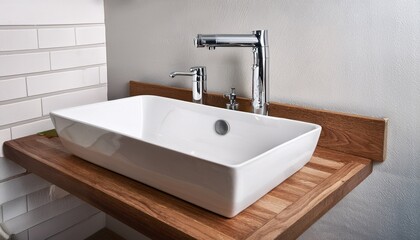 brand new basin and tap installation