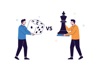Understanding the difference between chance and strategic decision making in life