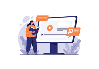 Online learning resources and educational video content for effective knowledge acquisition and skill development