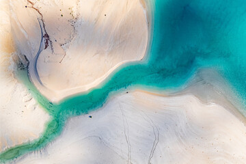 Footprints at Willie Creek