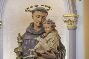 Saint Anthony And Child Jesus
