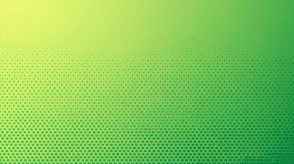 Abstract Green Halftone Dot Pattern Background Texture
