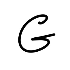 font letter G