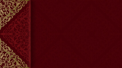 red vintage background