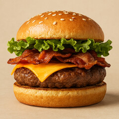 hamburguer
burger
colorful
food
lettuce
cheese