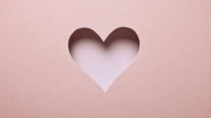 Obraz premium Heart-Shaped Cutout: Dainty Paper Heart Cutouts, Crafty Heart-Shaped Cutouts for Decor—Cute Heart Cutouts in Pink, Red & White, Perfect for Gifting & Festive Styling