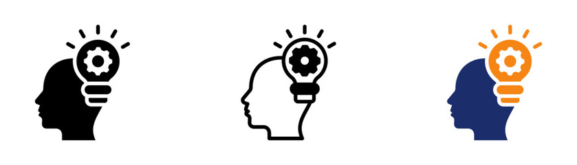 Smart Technology Icon Collection Glyph & Mixed Style 