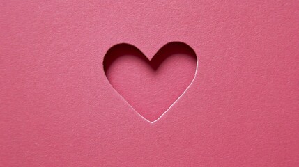 Obraz premium Heart-Shaped Cutout: Dainty Paper Heart Cutouts, Crafty Heart-Shaped Cutouts for Decor—Cute Heart Cutouts in Pink, Red & White, Perfect for Gifting & Festive Styling