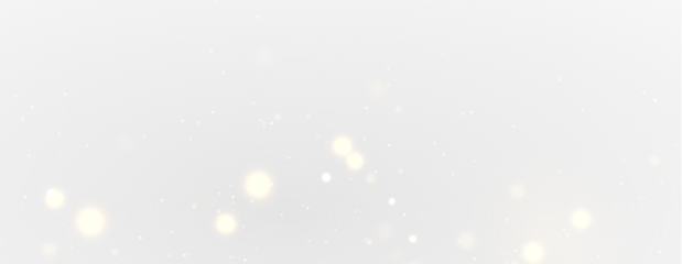 Fantasy golden glow with dazzling spark, shining confetti, twinkling dust and luxury stardust illumination isolated on transparent background for festive holiday card or decorative design.