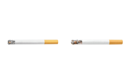 Cigarette on transparent background png