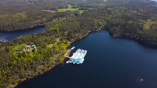 Valaam Island. Lake Ladoga. Russia.