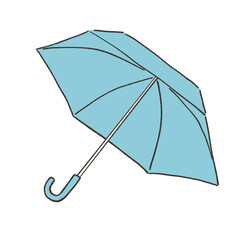 シンプルな傘のイラスト