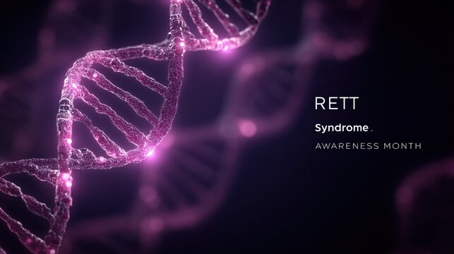 Rett Syndrome Awareness Month.  - Powered by Adobe