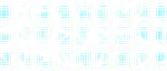 Blue and white water ripples light surface overlay background. 3d clear ocean surface pattern with reflection effect backdrop. Marble desaturated texture.