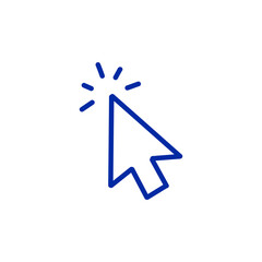 Mouse click cursor icon / クリックするマウスカーソルのアイコン