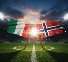 Italy VS Norway, world cup 2025 soccer