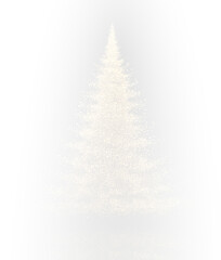 Christmas eve png showing decorated tree, forest branches, festive holiday elements, yellow highlights, and celebratory graphic design
