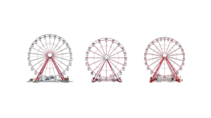 Ferris Wheel on transparent background png