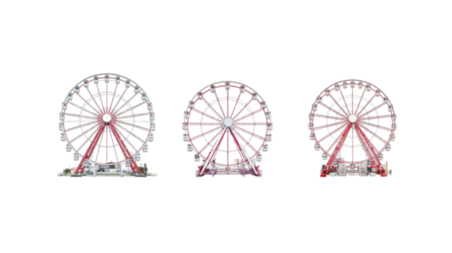 Ferris Wheel on transparent background png
