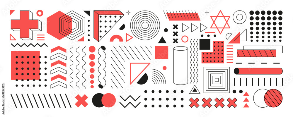 Aufkleber shape design. geometric texture. pattern of dot. element of line. retro halftone form. outline circl