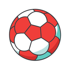 Football clip art, Football vector illustration, Football clip art, Football clip art icon, Football clip art vector icon, Football clip art isolated on white.