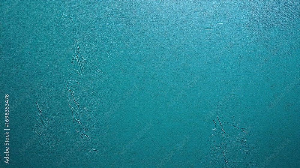 Poster teal textured background for design and graphic elements, turquoise color abstract pattern and surfa