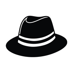 Cowboy Hat Vector Art, Icons, illustration