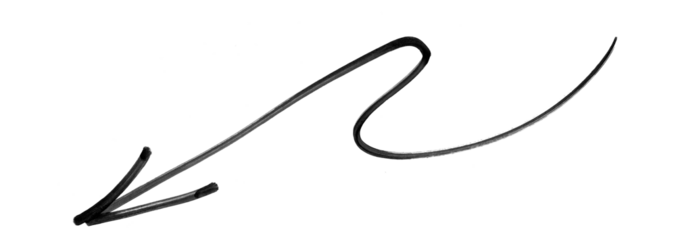 grunge doddle black arrows isolate on ransparent background,scribble arrows marker,Design template or mockup,hand drawn vector illustration of a brush