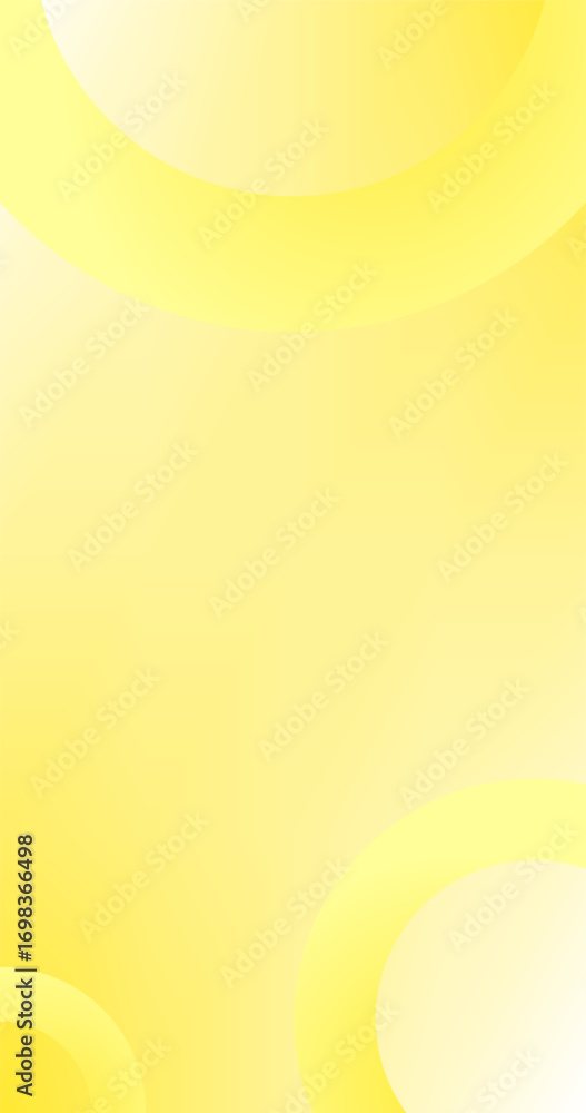 Aufkleber gradient rings and abstract yellow background for wallpaper web page background web banners