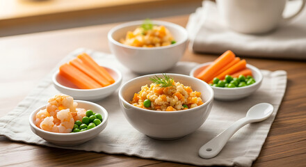 Creative Baby Food Purees from Fresh Seafood

