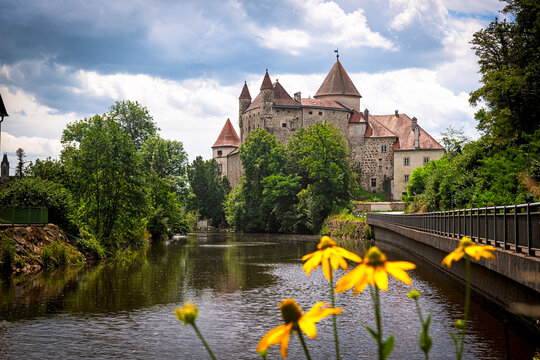 Schwertberg castle in the district of Perg in the M&uuml;hlviertel in Upper Austria. 