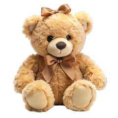 Fototapeta premium teddy bear isolated on white