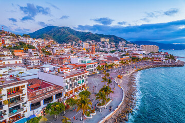 Malecón de Puerto Vallarta Mexico
