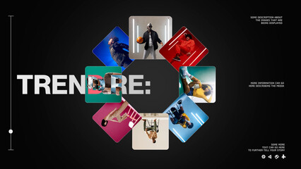 Modern Rotating Media Slideshow