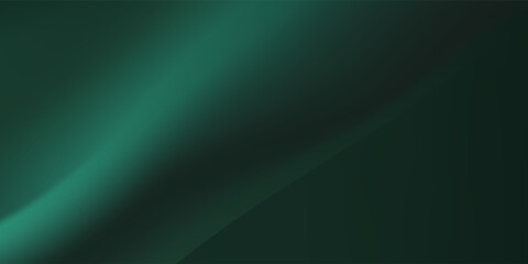 Fototapeta premium Top quaity background Soft green light on dark background modern art