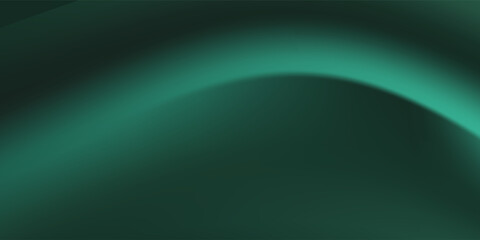 Top quaity background Soft green light on dark background modern art