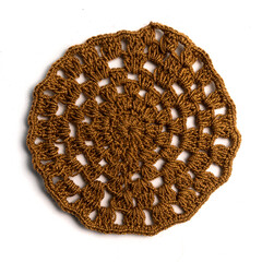 Handmade Woven Plate and Cup Coasters – Natural Fiber Mats for Rustic Table Protection – Colombian Artisan Home Decor