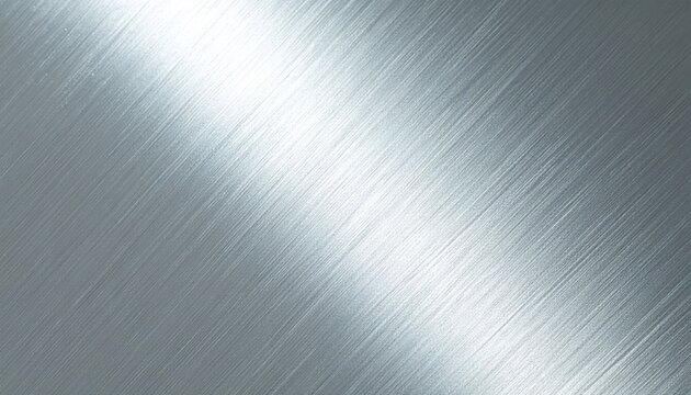 Brushed Pewter Metal Panel Texture with Satin Hairlines