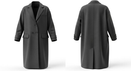 black suit on a hanger