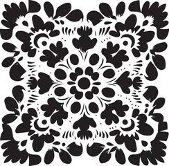 Elegant Floral Mandala Frame Laser Cut Bundle

