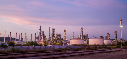 Oil and Gas Industrial zone,The equipment of oil refining,Close-up of industrial pipelines of an...