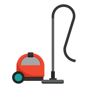 vacuum cleaner isolated on white