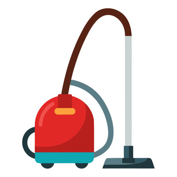 vacuum cleaner isolated on white