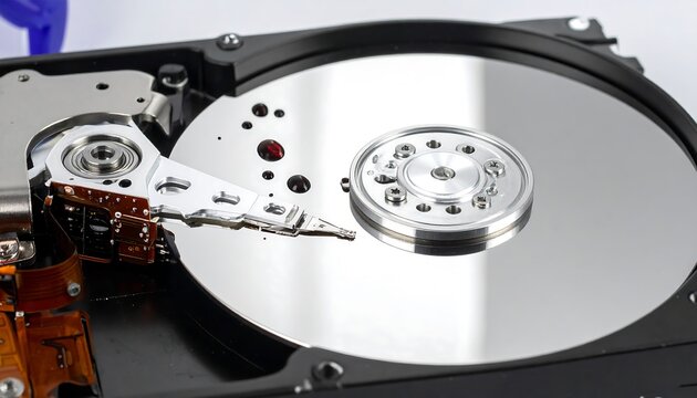 Hard drive internal components