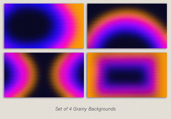 Bright Grainy Backgrounds