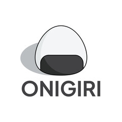 Onigiri vector icon. Modern, simple flat vector illustration for website or mobile app.Sushi or Japanese food symbol, logo illustration. Pixel perfect vector graphics