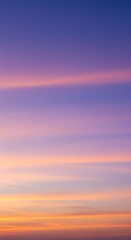 Obraz premium Vibrant Sky Phenomenon: Stratospheric Clouds Painted with Sunset Hues of Pink, Purple, and Orange