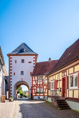 Fototapeta premium Altstadt, Maintal, Hochstadt, Hessen, Deutschland 