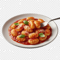 Gnocchi with tomato sauce 